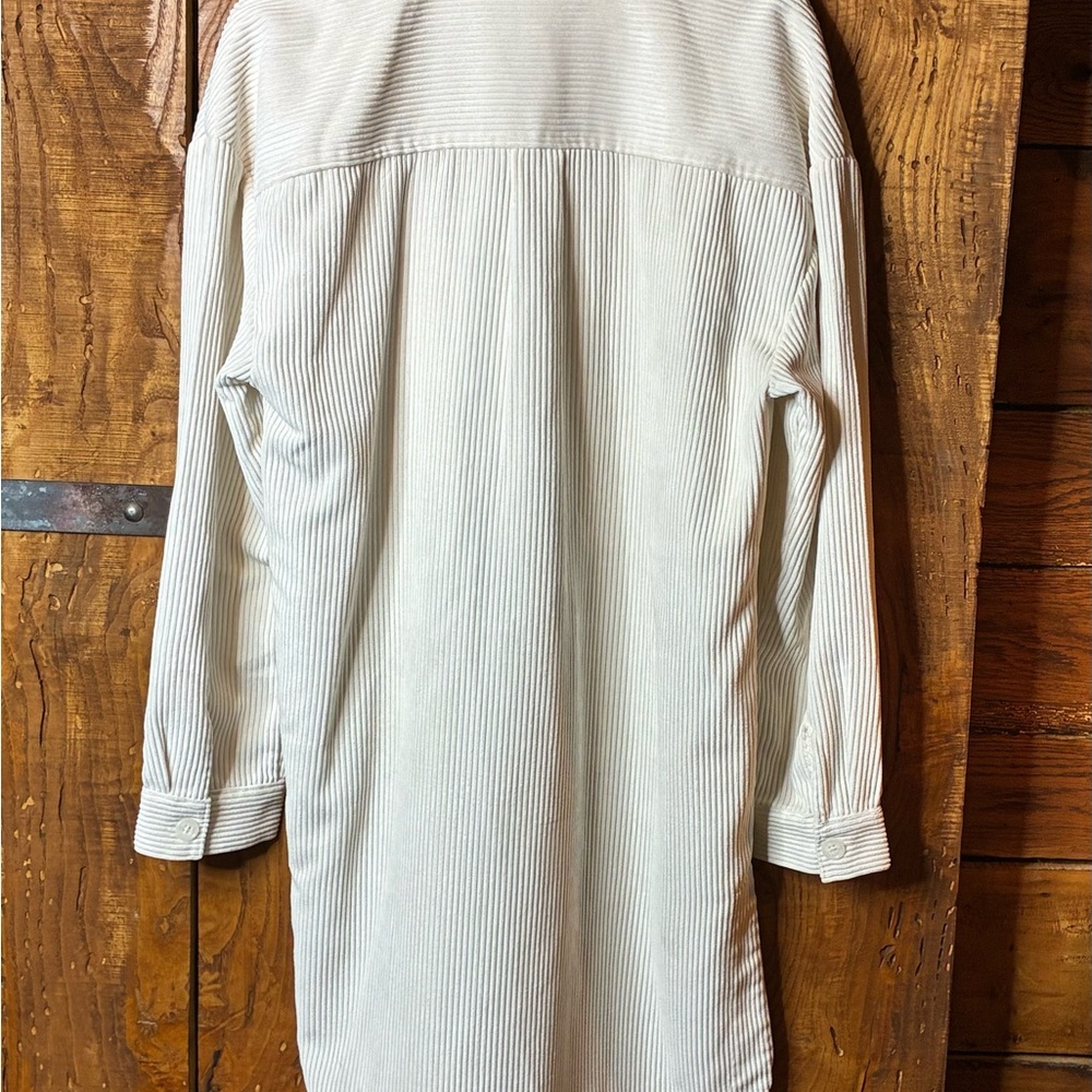 Elegant Cream Longline Tunic - Picture 5 of 12